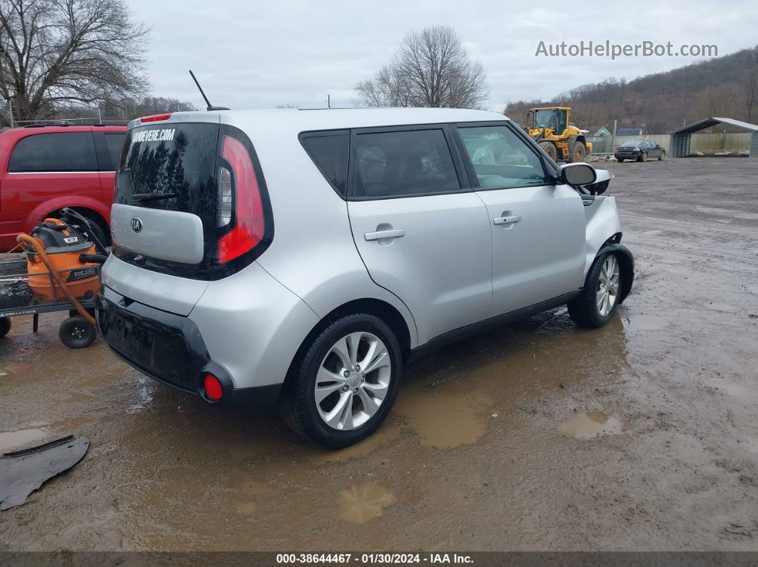 2016 Kia Soul + Silver vin: KNDJP3A55G7859744