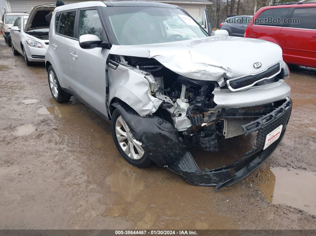 2016 Kia Soul + Silver vin: KNDJP3A55G7859744