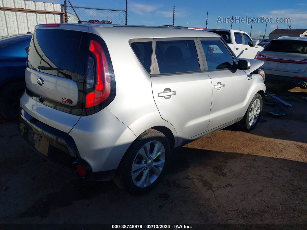 2016 Kia Soul + Silver vin: KNDJP3A55G7874759