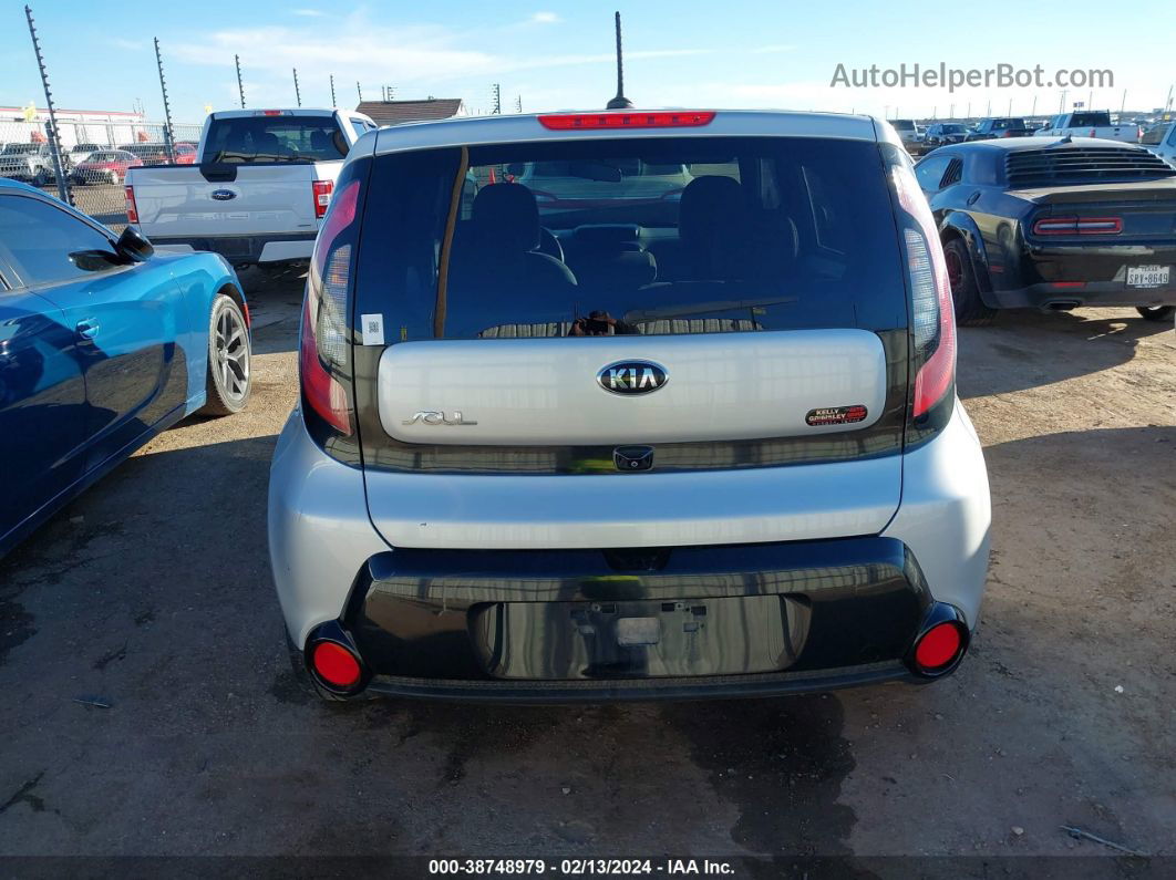 2016 Kia Soul + Silver vin: KNDJP3A55G7874759