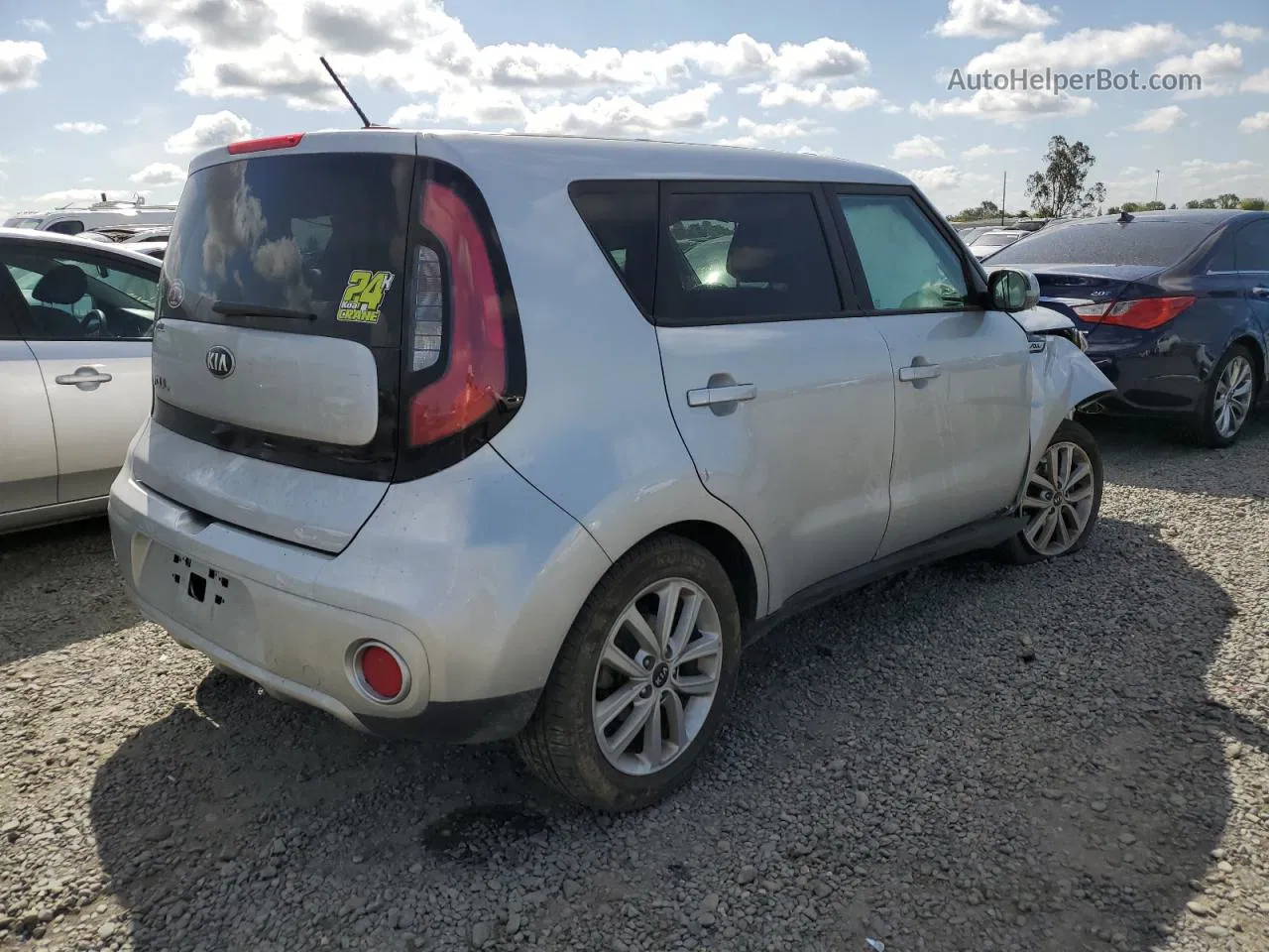 2019 Kia Soul + Silver vin: KNDJP3A55K7690818