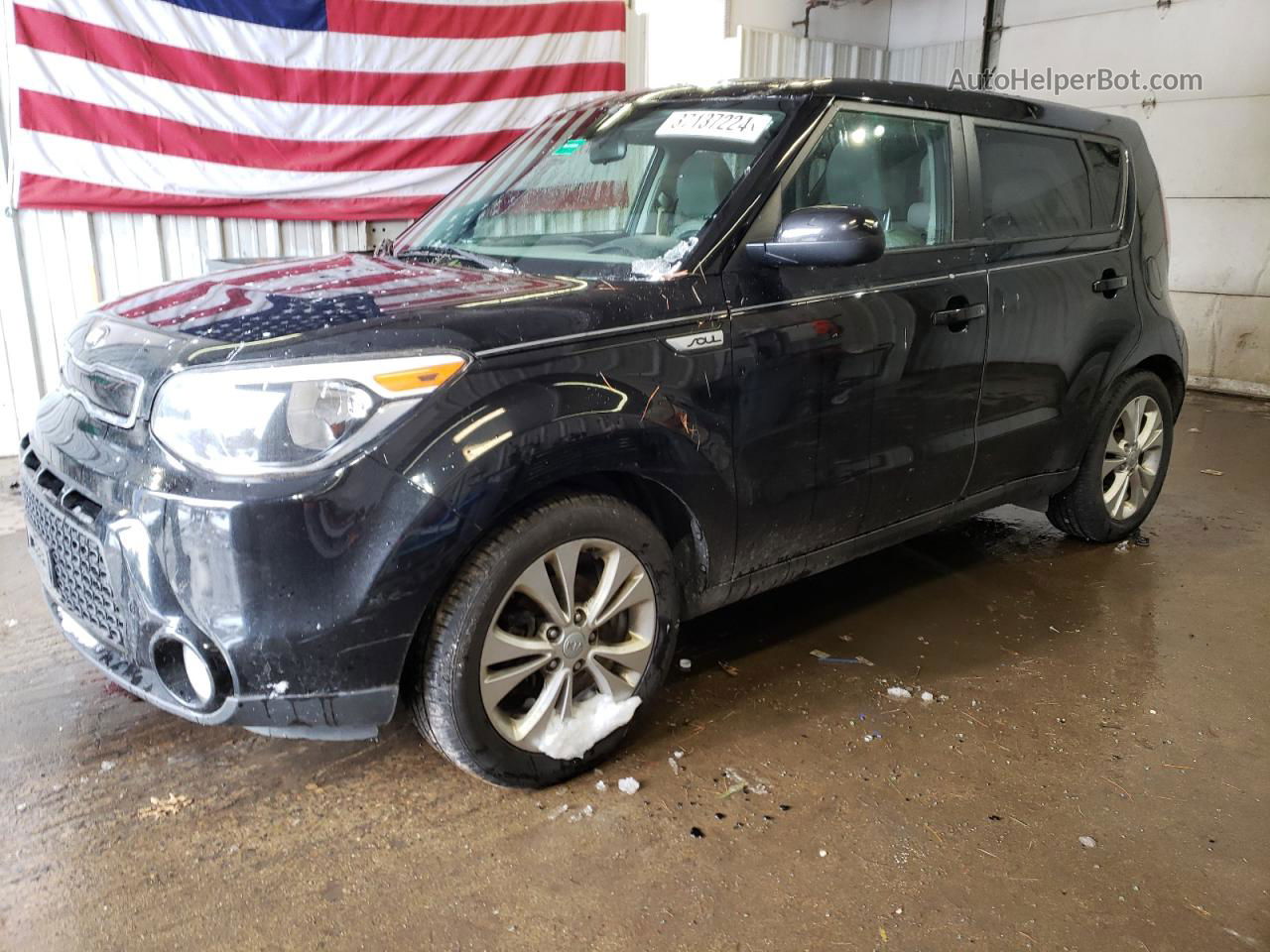 2016 Kia Soul + Black vin: KNDJP3A56G7279905