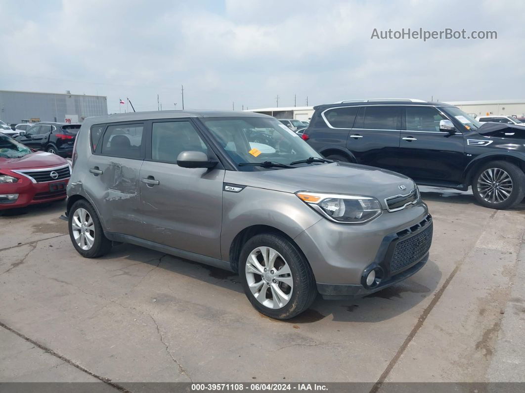 2016 Kia Soul + Gray vin: KNDJP3A56G7291777