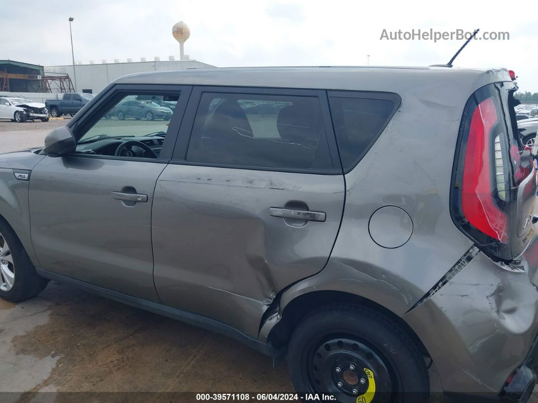 2016 Kia Soul + Gray vin: KNDJP3A56G7291777