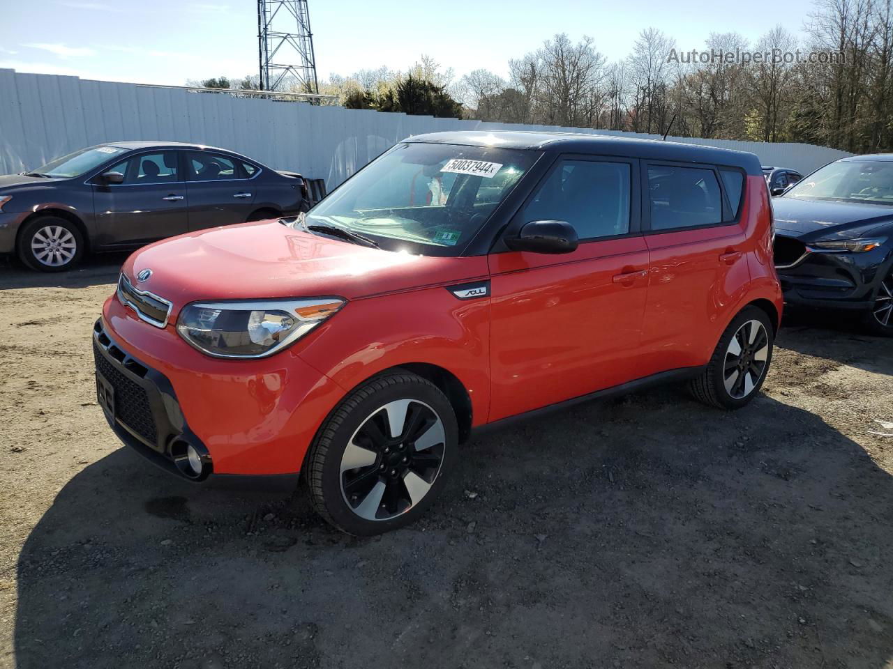 2016 Kia Soul + Red vin: KNDJP3A56G7295473