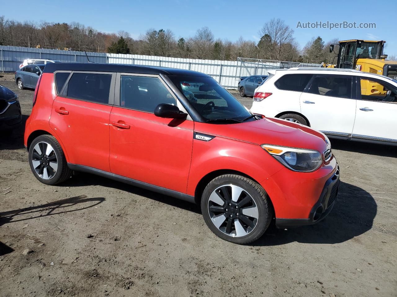 2016 Kia Soul + Red vin: KNDJP3A56G7295473