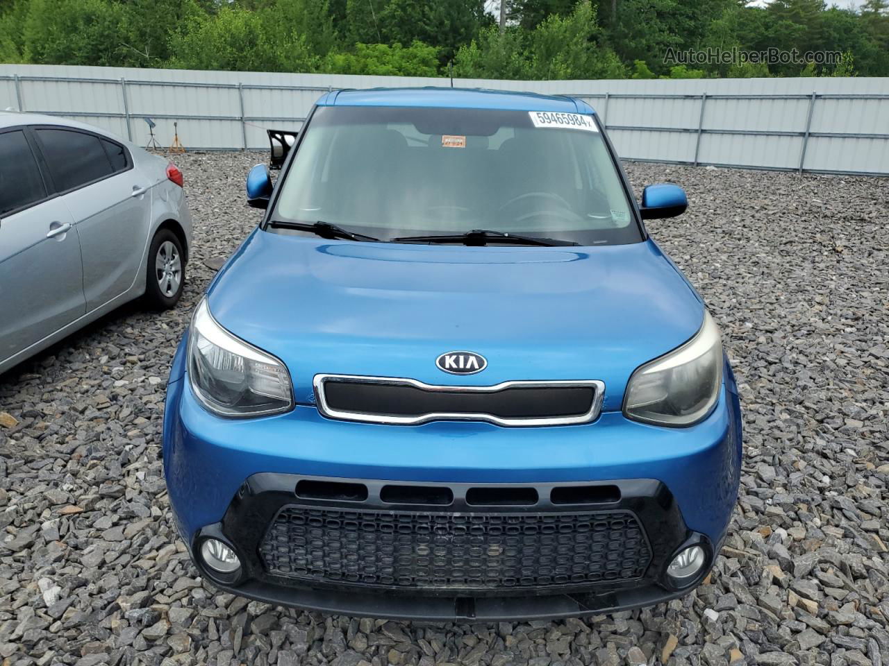 2016 Kia Soul + Blue vin: KNDJP3A56G7304608