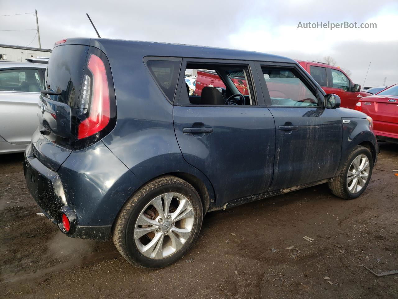 2016 Kia Soul + Blue vin: KNDJP3A56G7323076