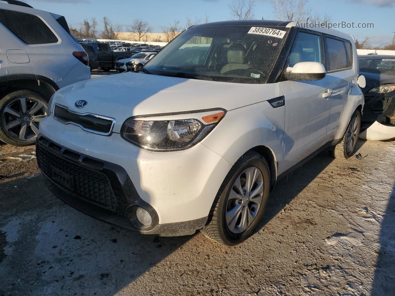 2016 Kia Soul + Белый vin: KNDJP3A56G7323126