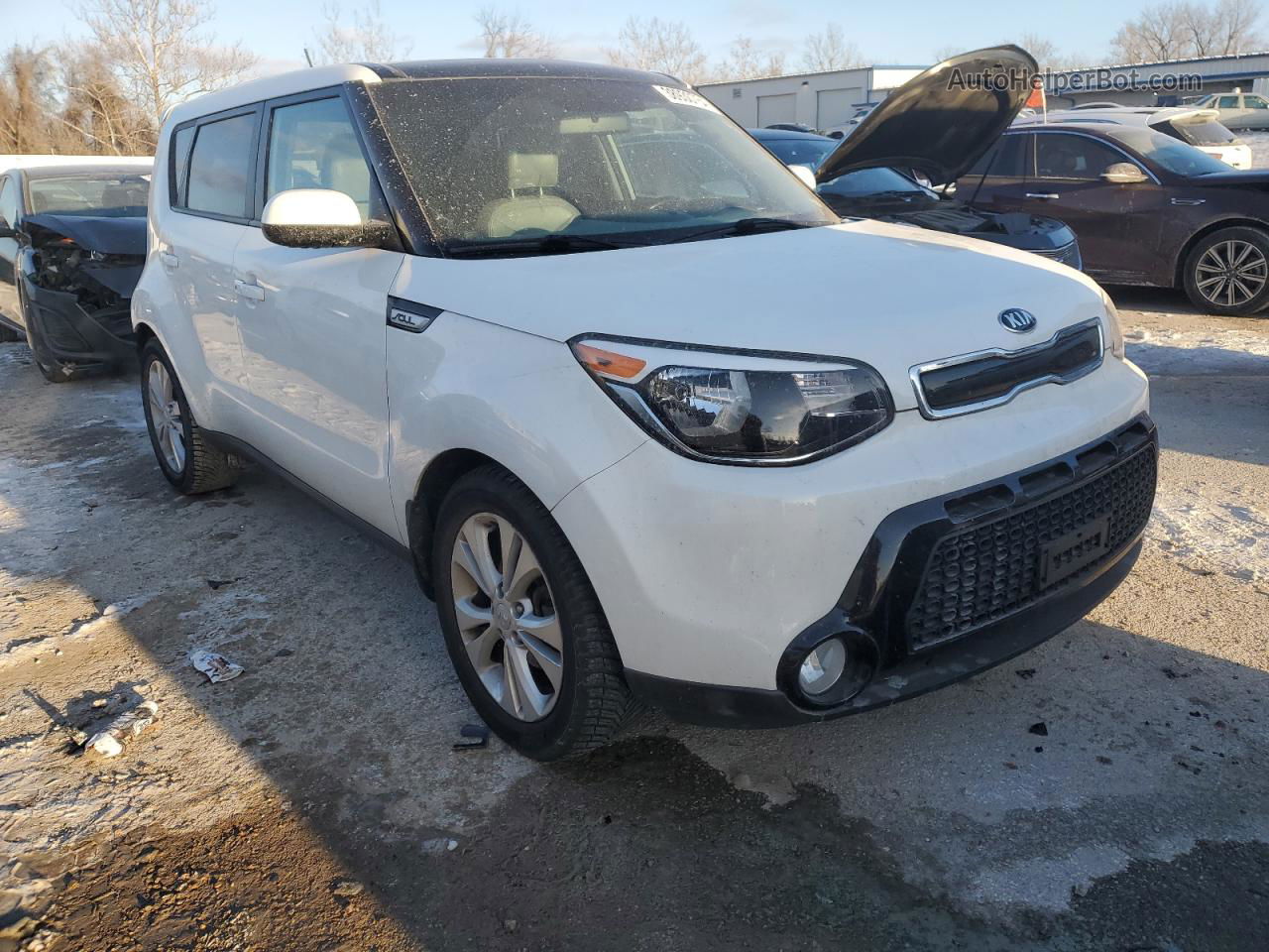 2016 Kia Soul + White vin: KNDJP3A56G7323126