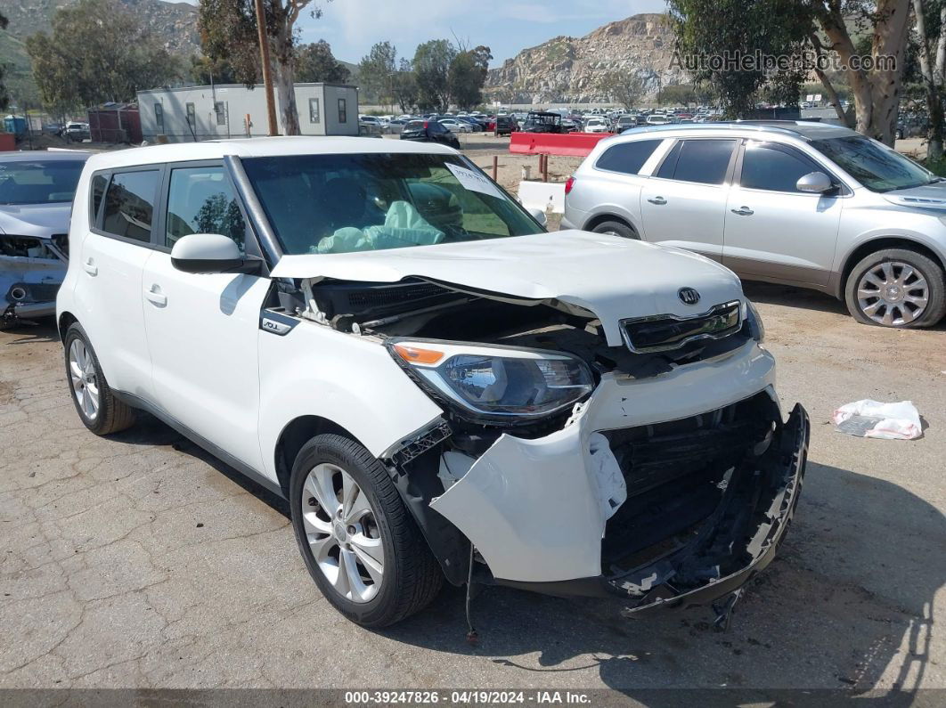 2016 Kia Soul + White vin: KNDJP3A56G7367255