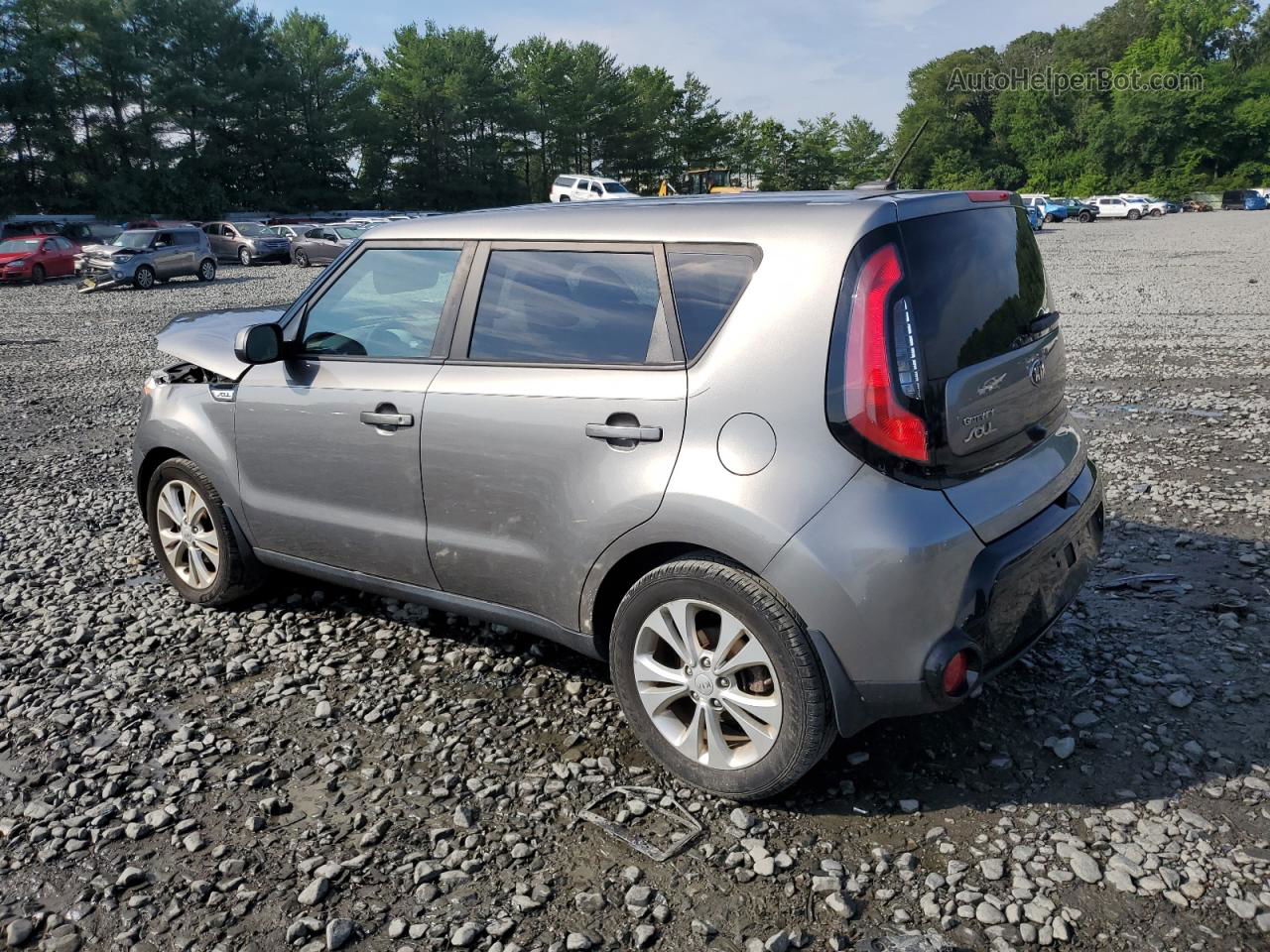 2016 Kia Soul + Серый vin: KNDJP3A56G7381270