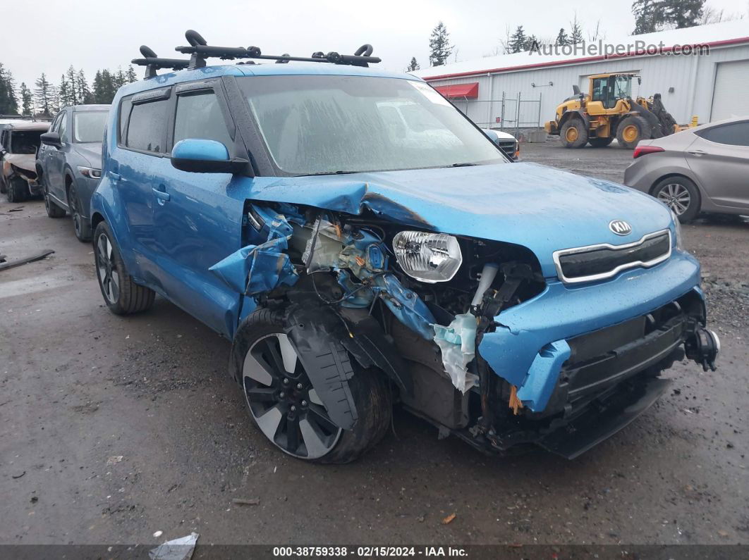 2016 Kia Soul + Blue vin: KNDJP3A56G7392544