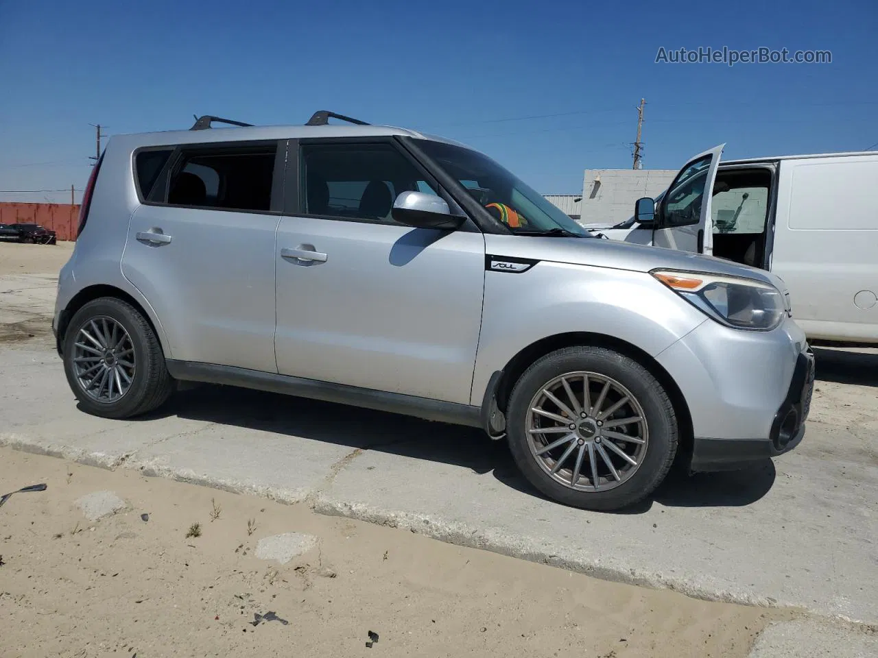 2016 Kia Soul + Silver vin: KNDJP3A56G7838773