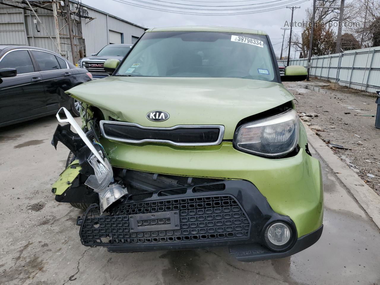 2016 Kia Soul + Green vin: KNDJP3A56G7841656