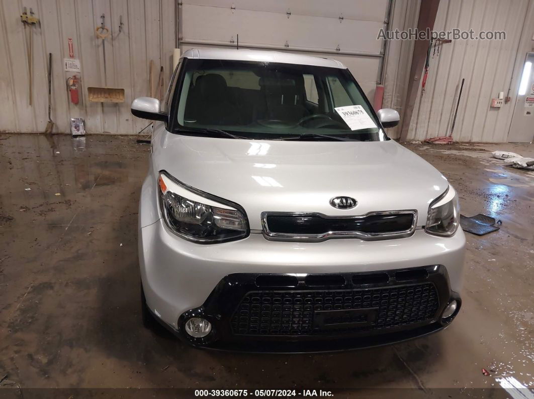 2016 Kia Soul + Серебряный vin: KNDJP3A56G7859669