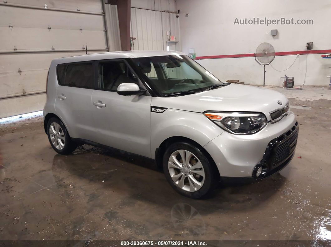 2016 Kia Soul + Silver vin: KNDJP3A56G7859669