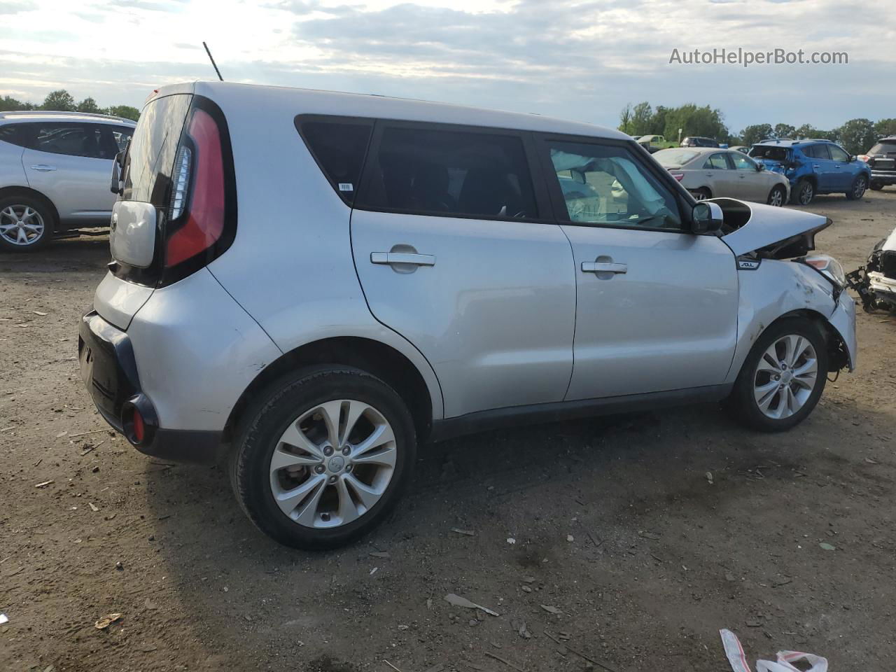 2016 Kia Soul + Silver vin: KNDJP3A56G7860353