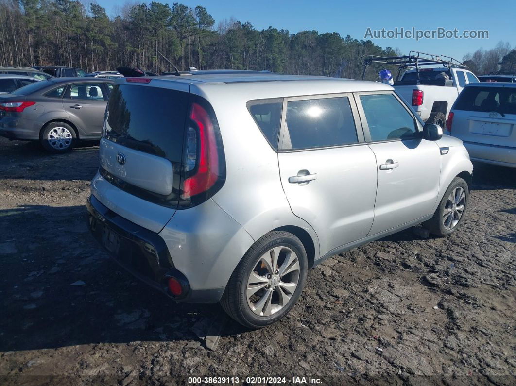 2016 Kia Soul + Silver vin: KNDJP3A56G7867481