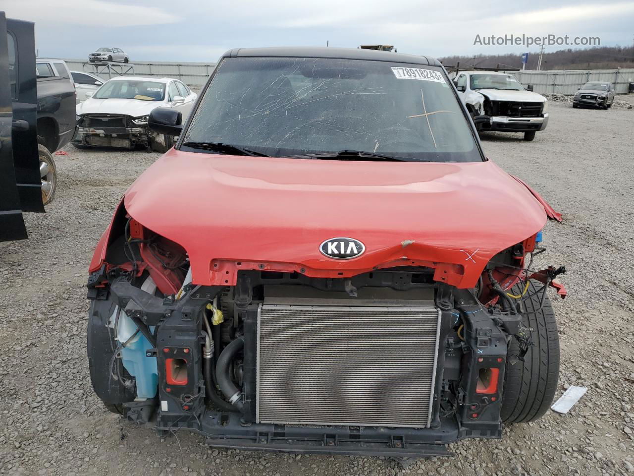 2019 Kia Soul + Красный vin: KNDJP3A56K7669430