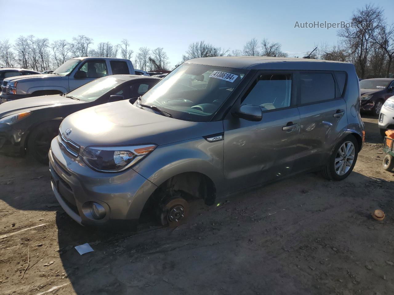 2019 Kia Soul + Gray vin: KNDJP3A56K7696126