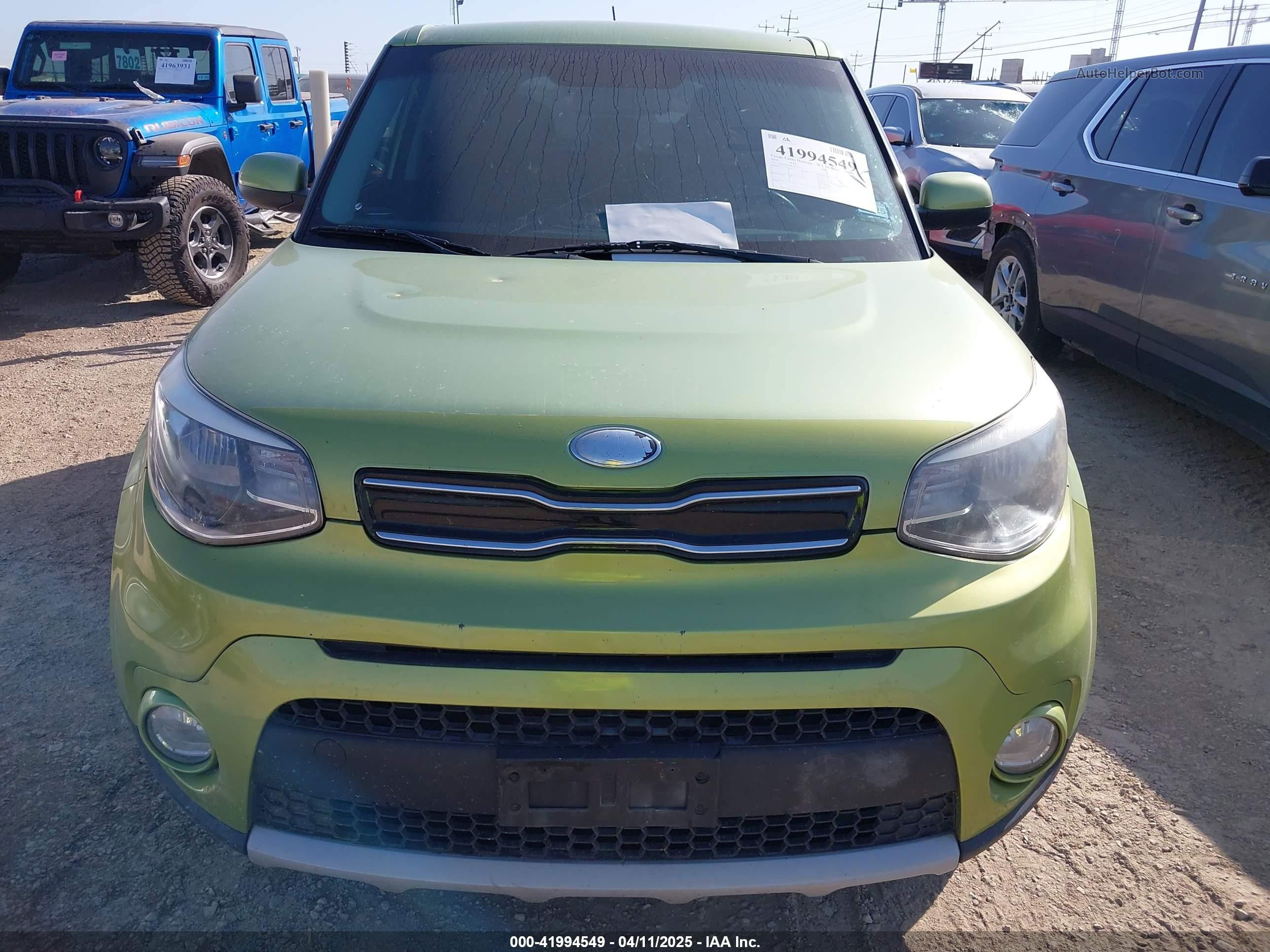 2019 Kia Soul + Green vin: KNDJP3A56K7911035