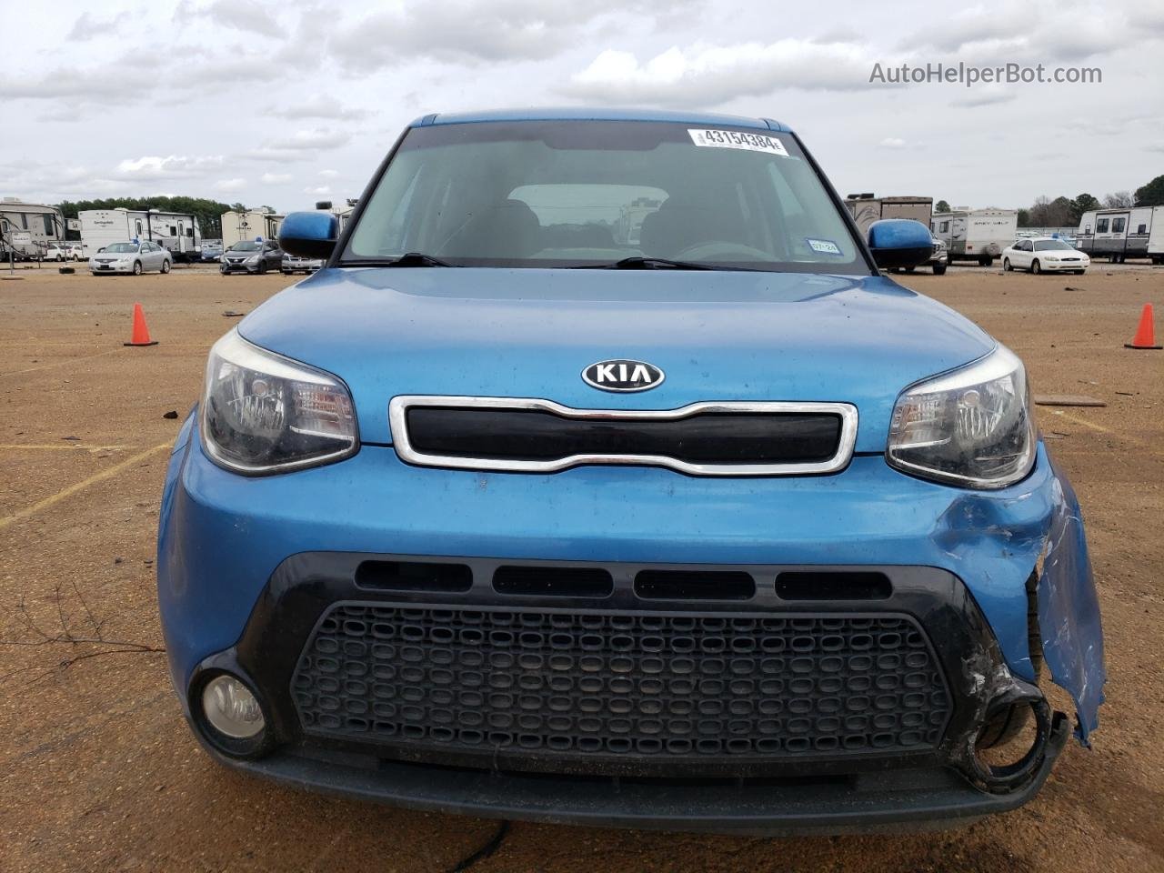 2016 Kia Soul + Blue vin: KNDJP3A57G7298690