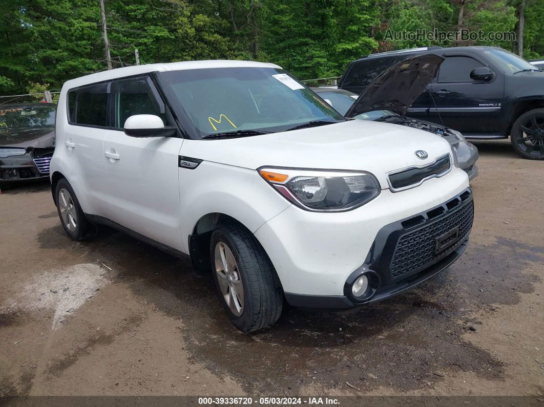 2016 Kia Soul + White vin: KNDJP3A57G7312121