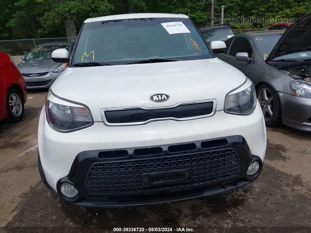 2016 Kia Soul + White vin: KNDJP3A57G7312121