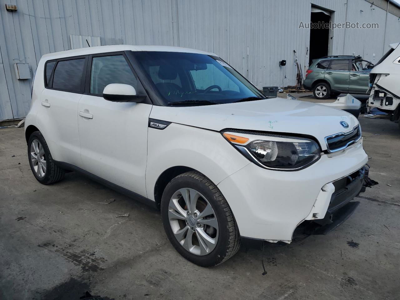 2016 Kia Soul + White vin: KNDJP3A57G7321935