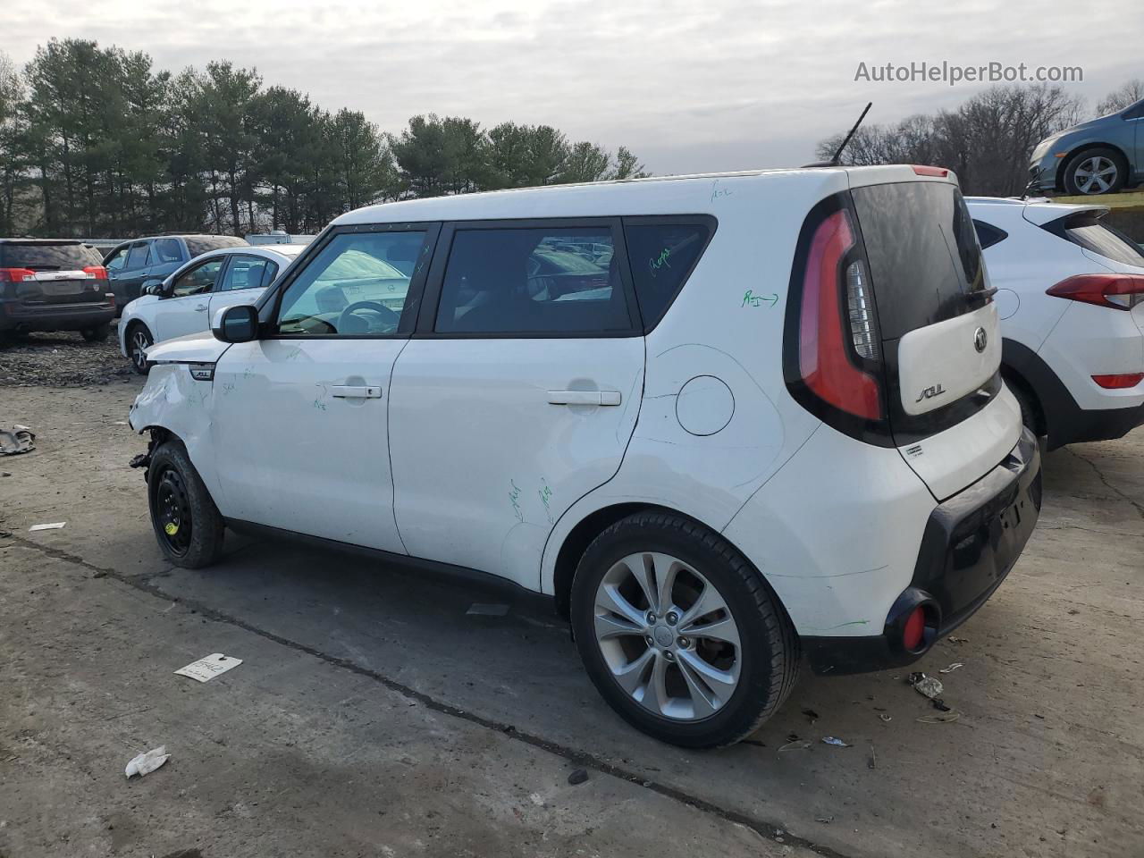 2016 Kia Soul + White vin: KNDJP3A57G7321935