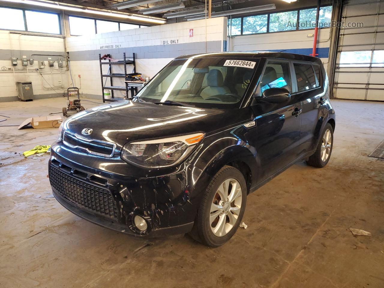 2016 Kia Soul + Black vin: KNDJP3A57G7332482