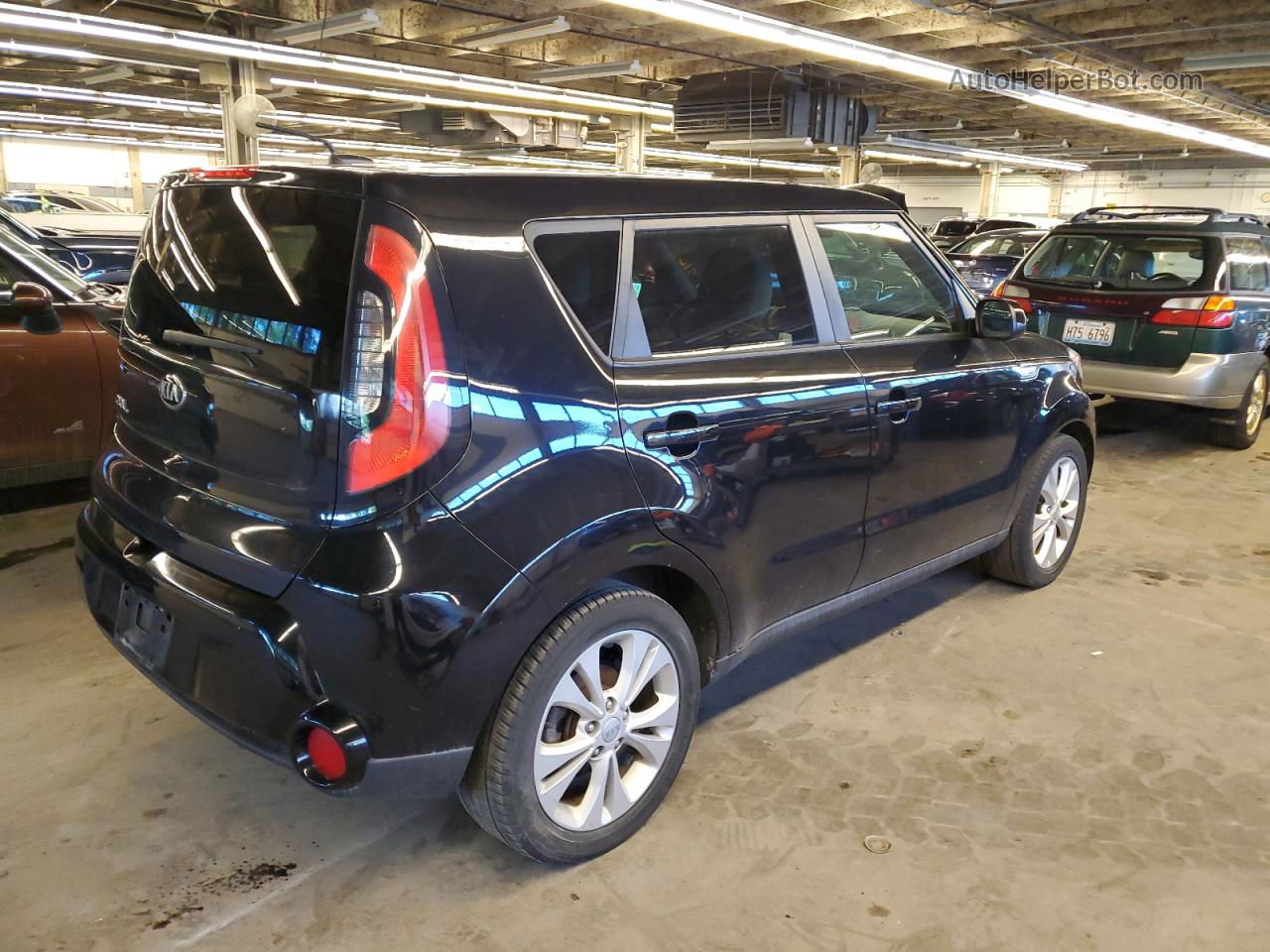 2016 Kia Soul + Black vin: KNDJP3A57G7332482