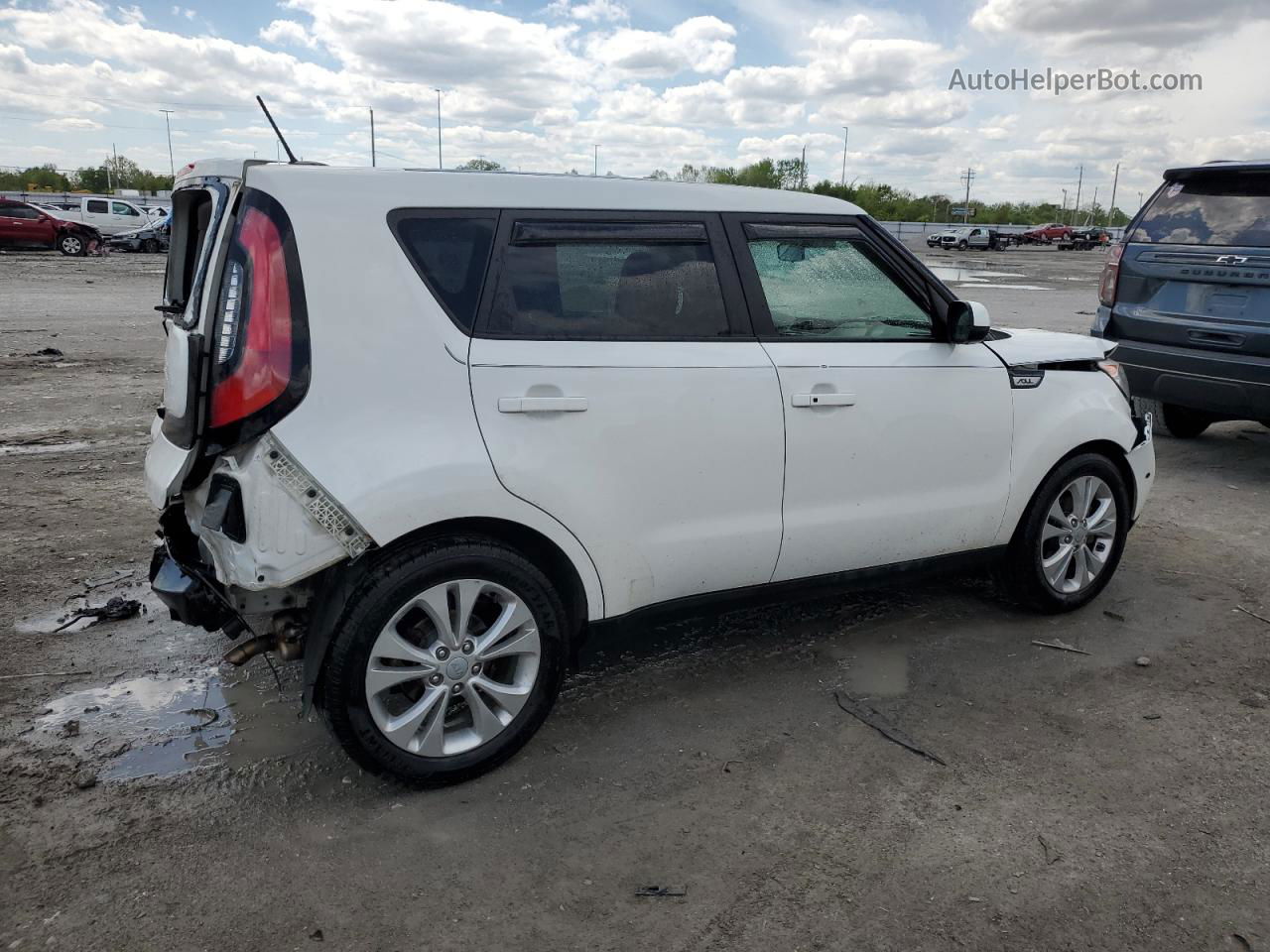 2016 Kia Soul + Белый vin: KNDJP3A57G7373551