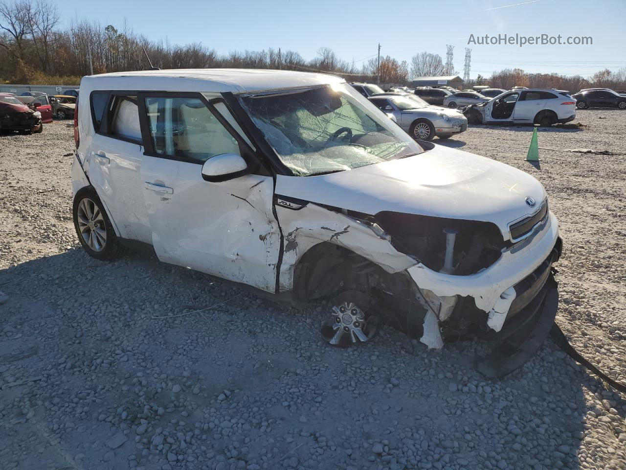 2016 Kia Soul + White vin: KNDJP3A57G7401817