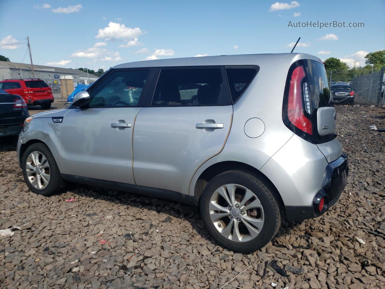 2016 Kia Soul + Silver vin: KNDJP3A57G7836076