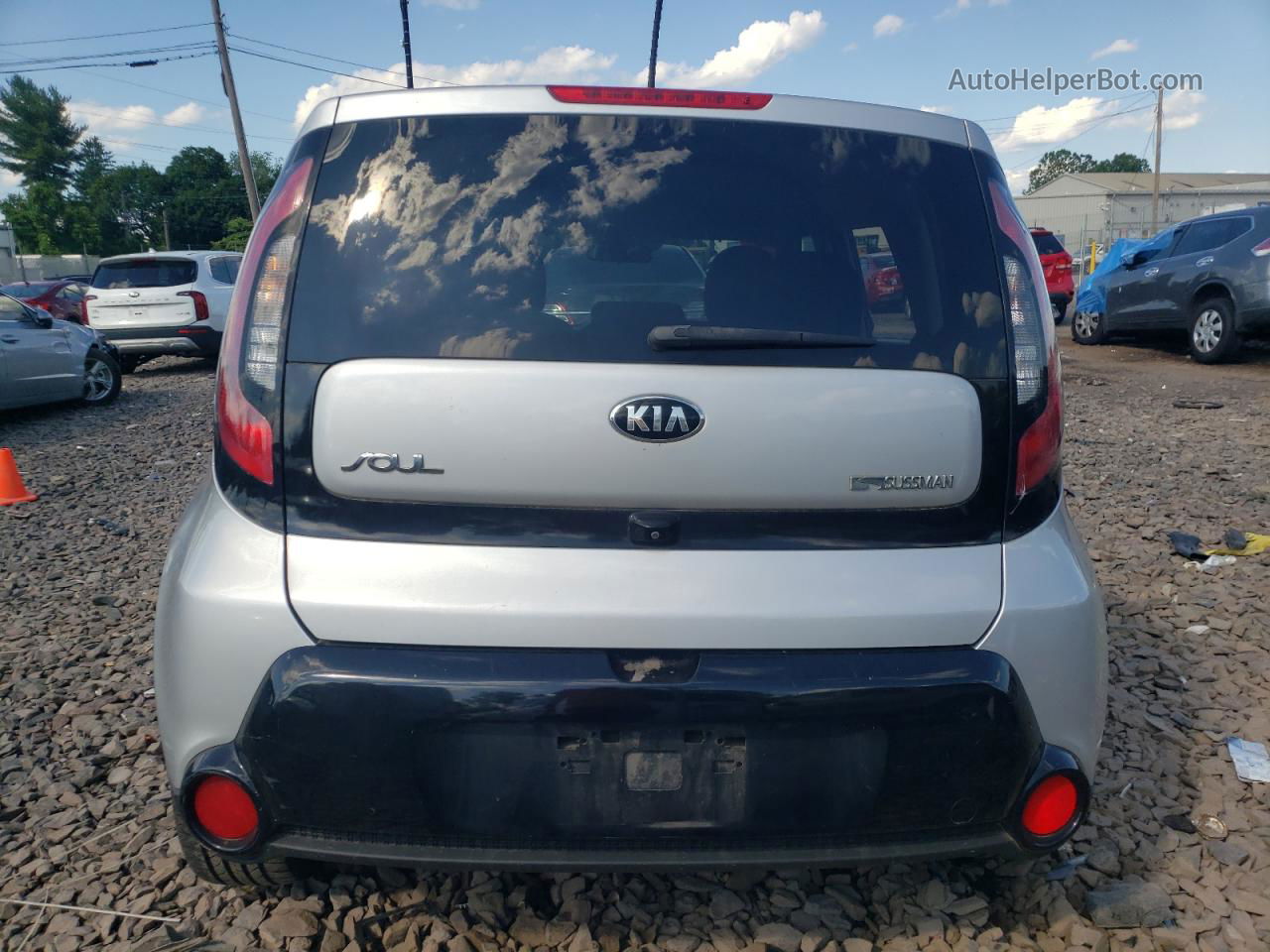 2016 Kia Soul + Silver vin: KNDJP3A57G7836076