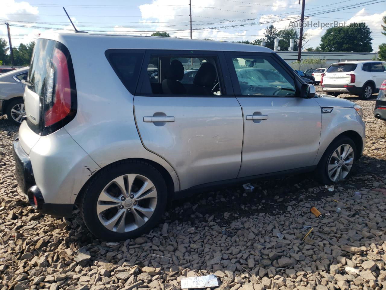 2016 Kia Soul + Silver vin: KNDJP3A57G7836076