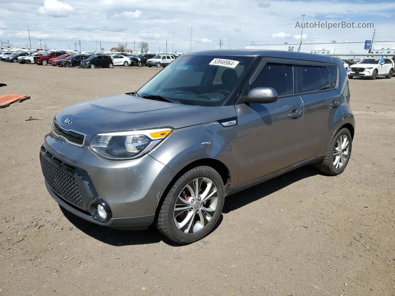 2016 Kia Soul + Gray vin: KNDJP3A58G7247571