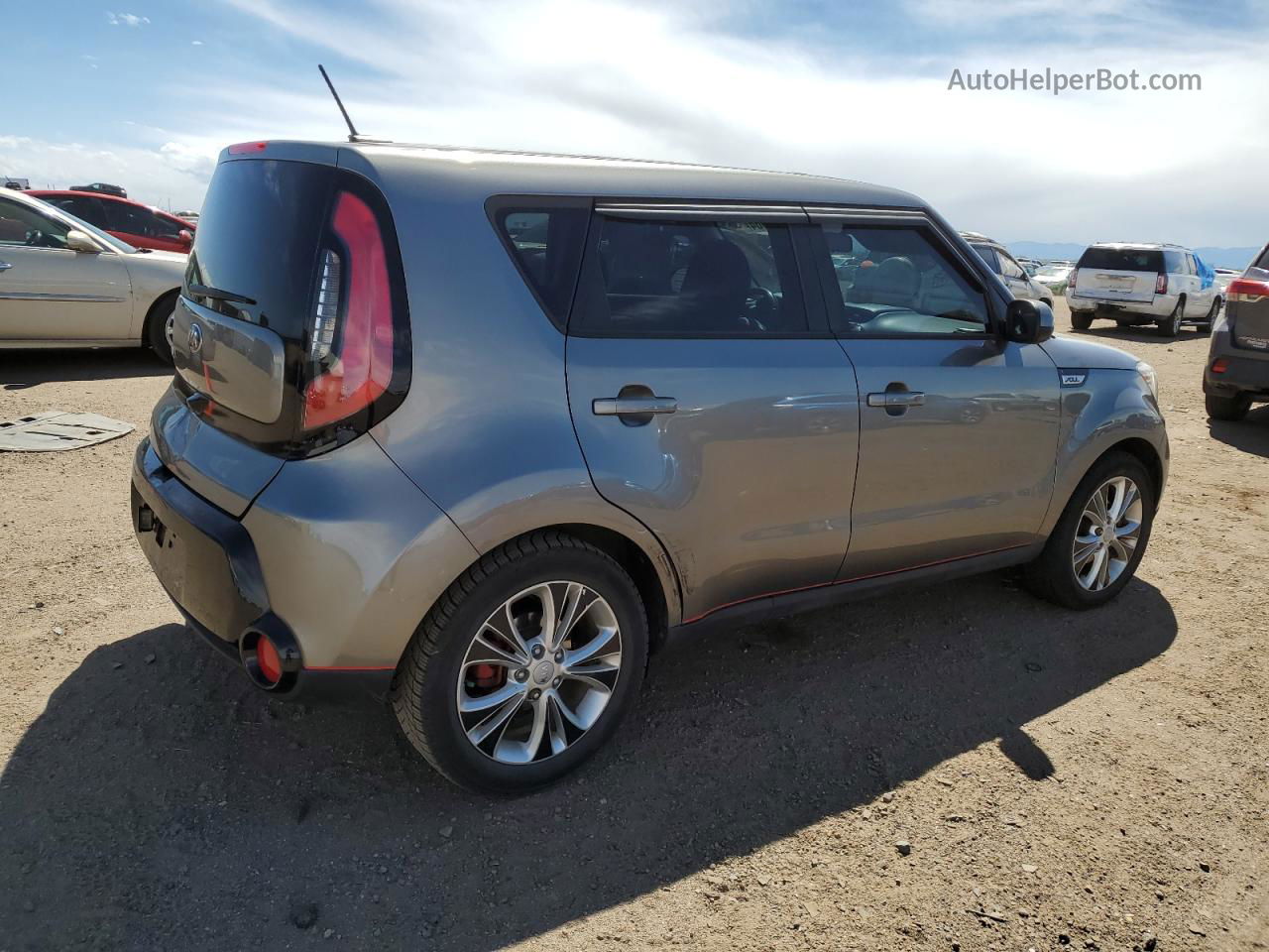 2016 Kia Soul + Серый vin: KNDJP3A58G7247571