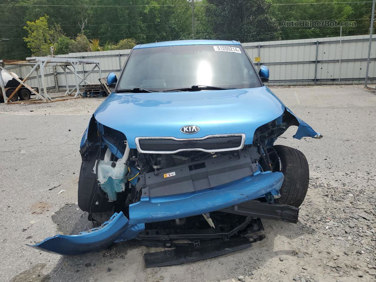 2016 Kia Soul + Blue vin: KNDJP3A58G7329879