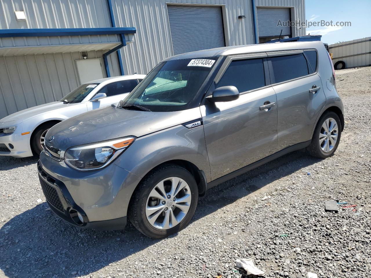 2016 Kia Soul + Серый vin: KNDJP3A58G7333561