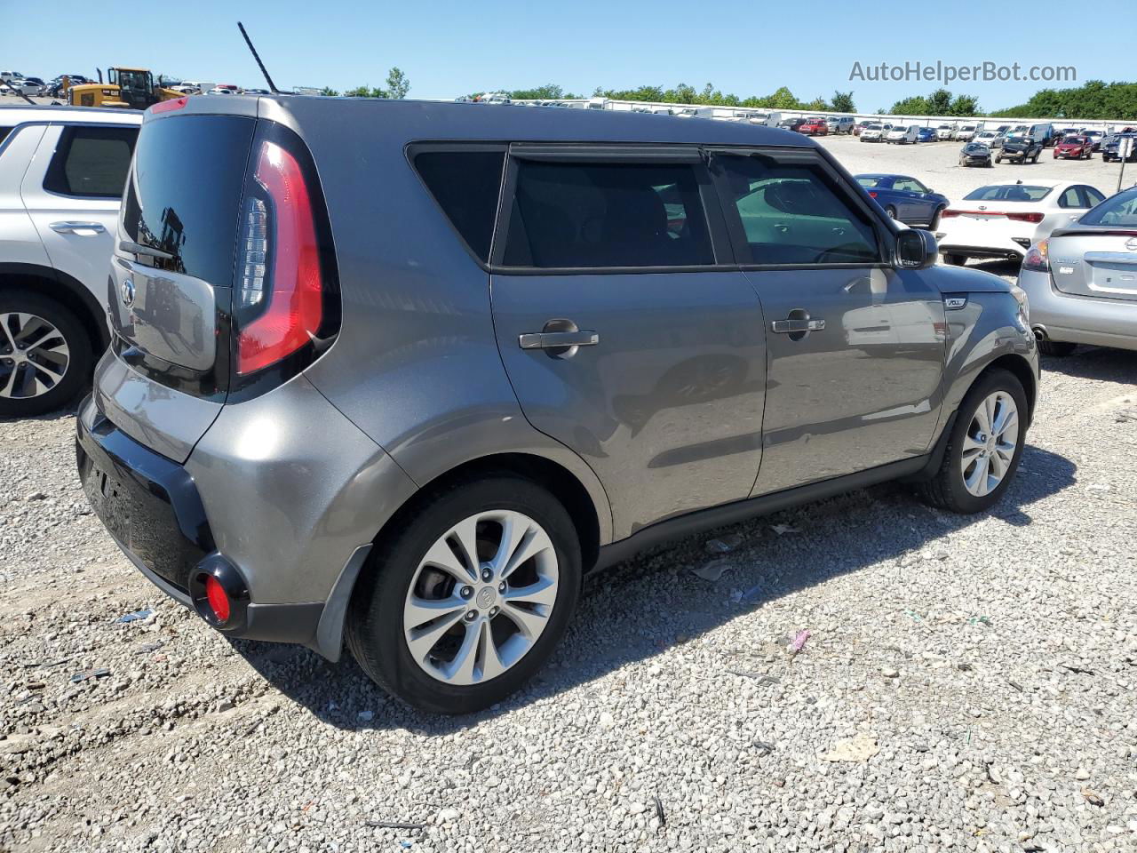 2016 Kia Soul + Серый vin: KNDJP3A58G7333561