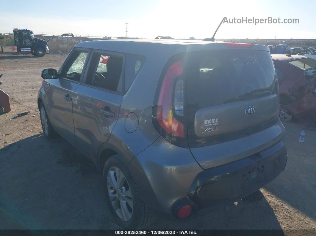 2016 Kia Soul + Gray vin: KNDJP3A58G7349310