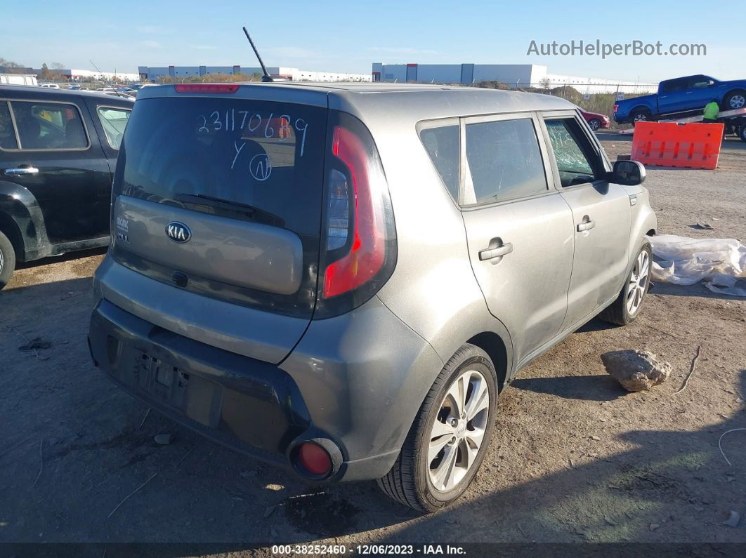 2016 Kia Soul + Gray vin: KNDJP3A58G7349310