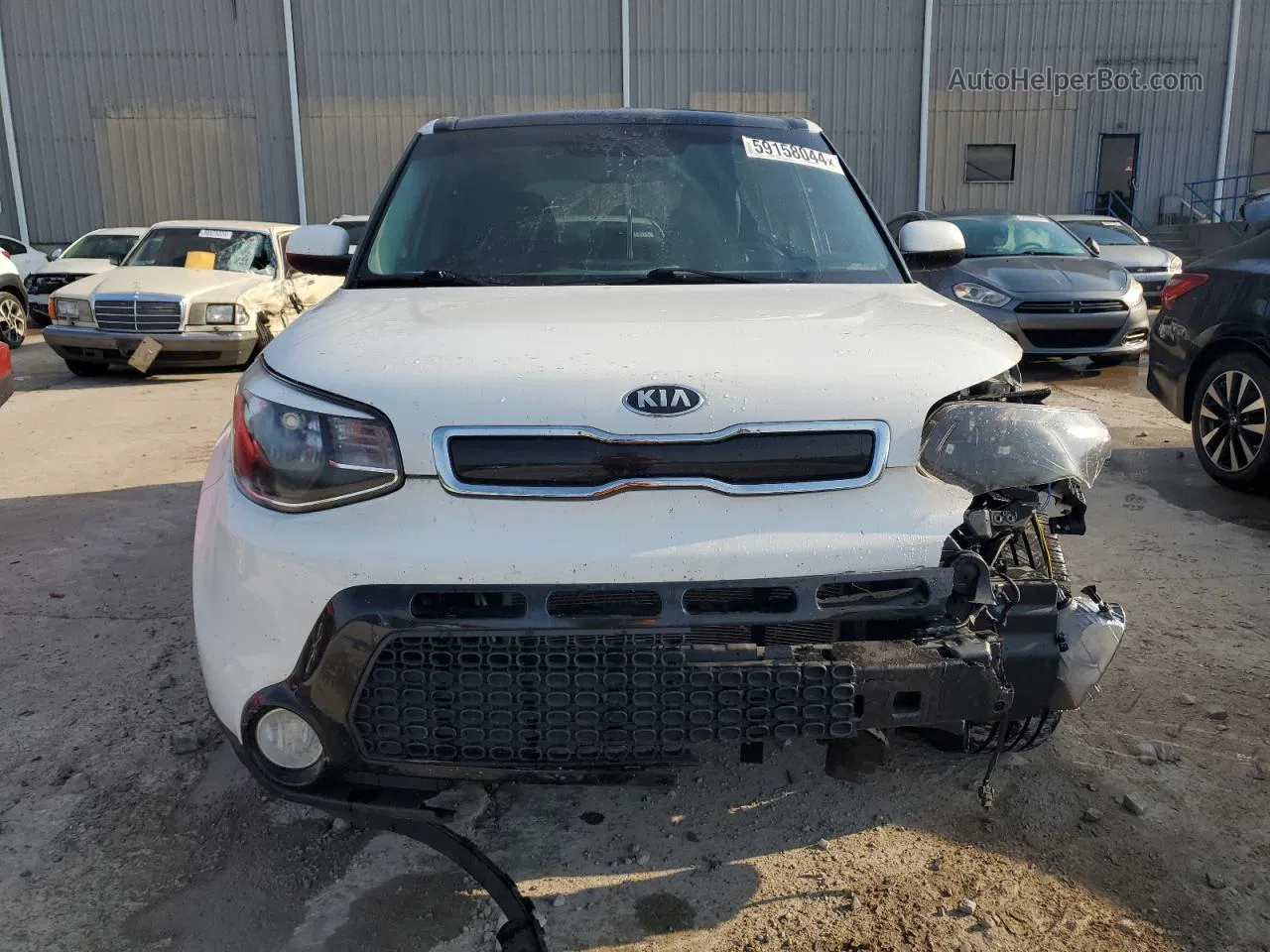 2016 Kia Soul + White vin: KNDJP3A58G7353437