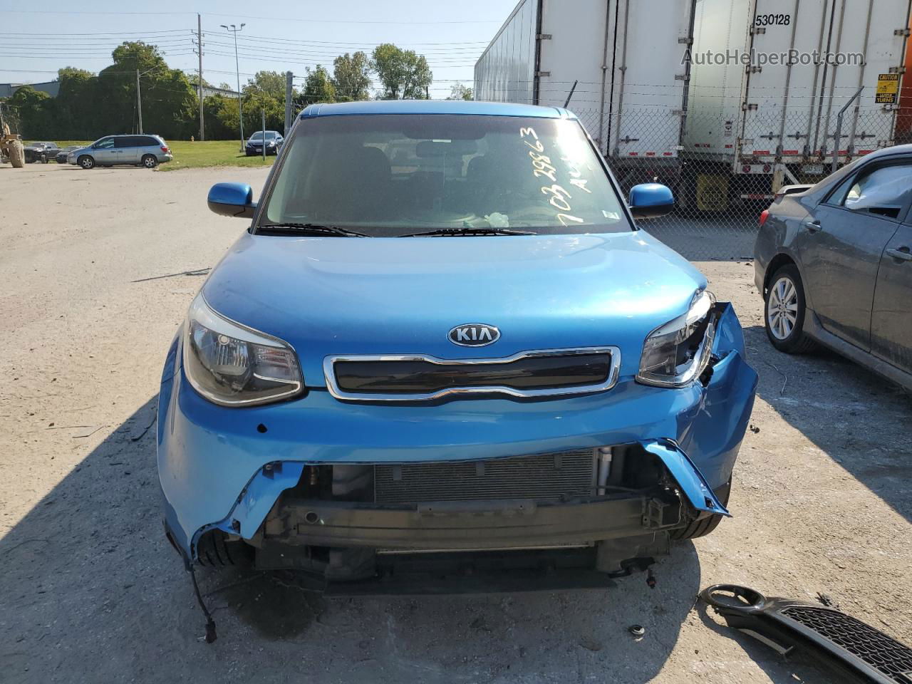 2016 Kia Soul + Blue vin: KNDJP3A58G7363384