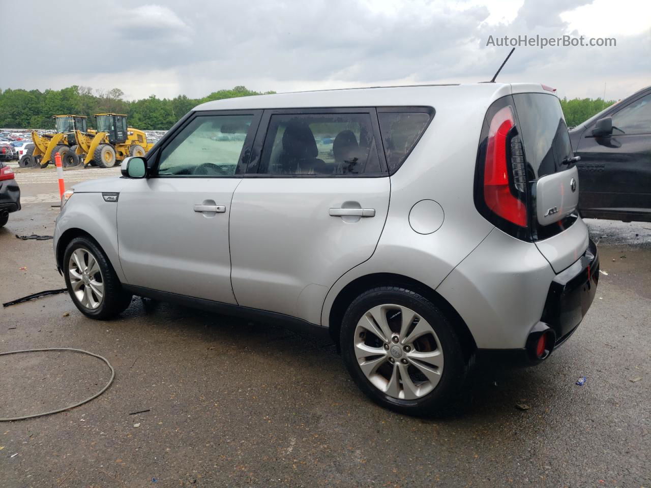 2016 Kia Soul + Серебряный vin: KNDJP3A58G7833946