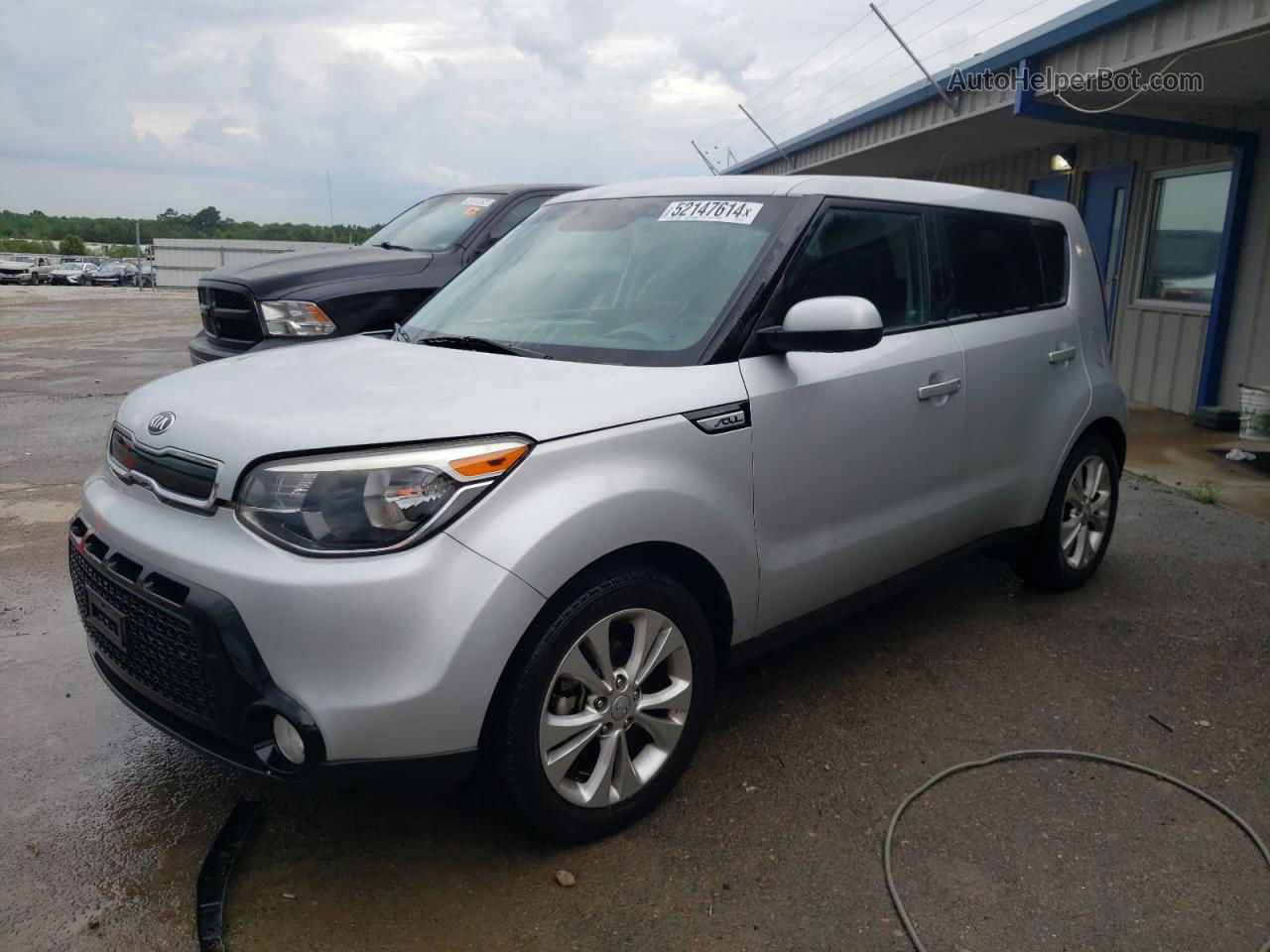 2016 Kia Soul + Silver vin: KNDJP3A58G7833946