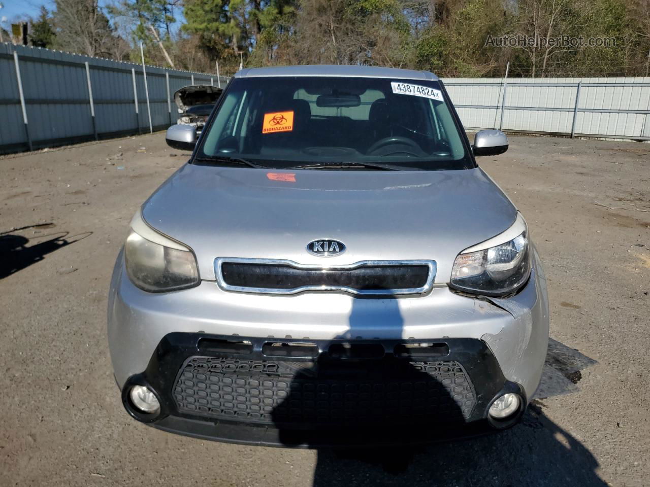 2016 Kia Soul + Silver vin: KNDJP3A58G7845577